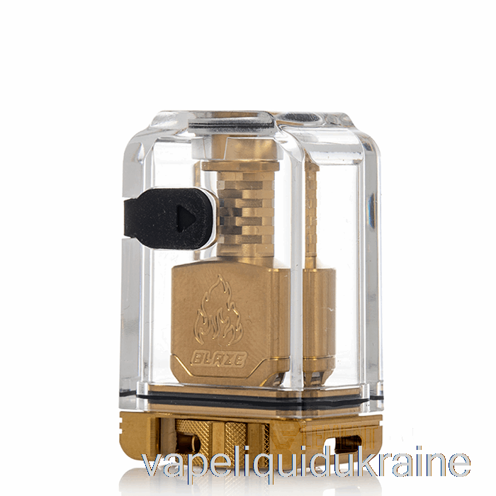 Vape Ukraine Thunderhead Creations Blaze Bridge Boro Tank Gold